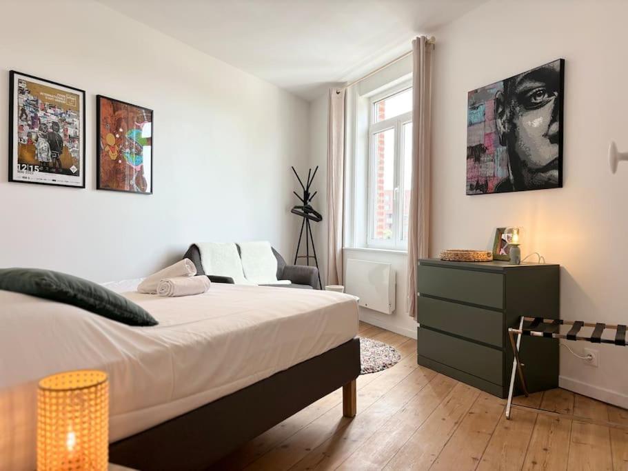 Maison Renovee 4 Personnes - Prox Lille Marquette-les-Lille Ngoại thất bức ảnh